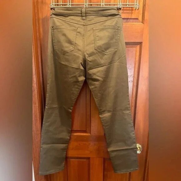 Inc denim women’s jeans skinny leg curvy fit size 6 color: green - Picture 2 of 2